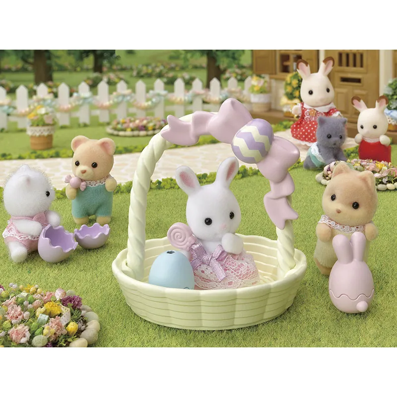 Coffret de Pâques & bébé lapin blanc - 9pcs-2