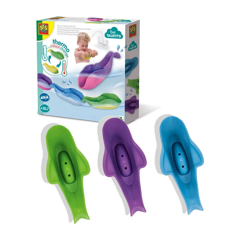Jeu de bain 3 Poissons à couleurs changeantes - 10m+-3