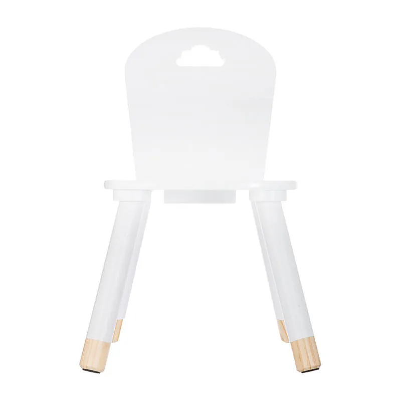Chaise Douceur Bois Blanc - 32x50cm-4