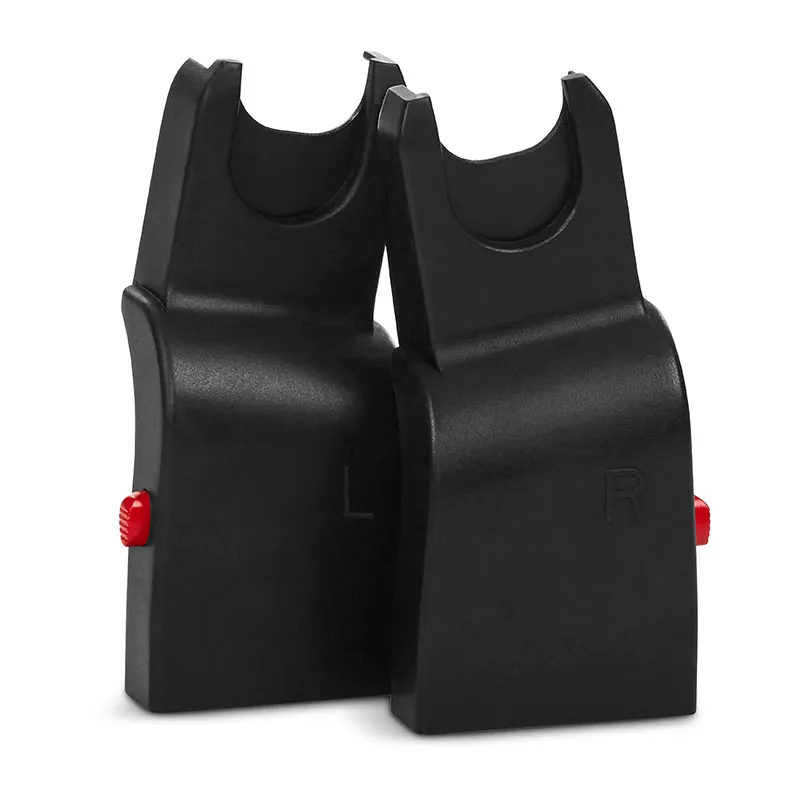 Duo Poussette Jumeaux Zoom + 2 Cosy Tulip + Adaptateurs Black - 0m+-14