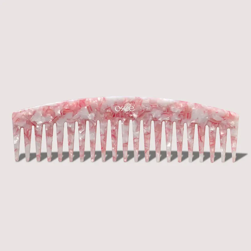 Peigne douceur Marbre - Rose-0