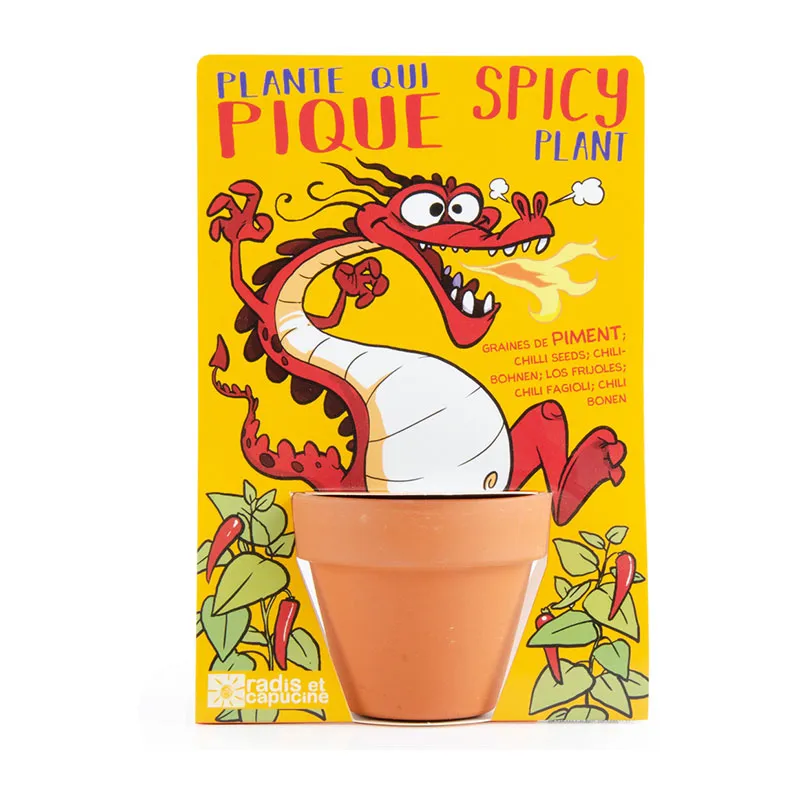 Kit à semer - Piment de Cayenne Dragon-1