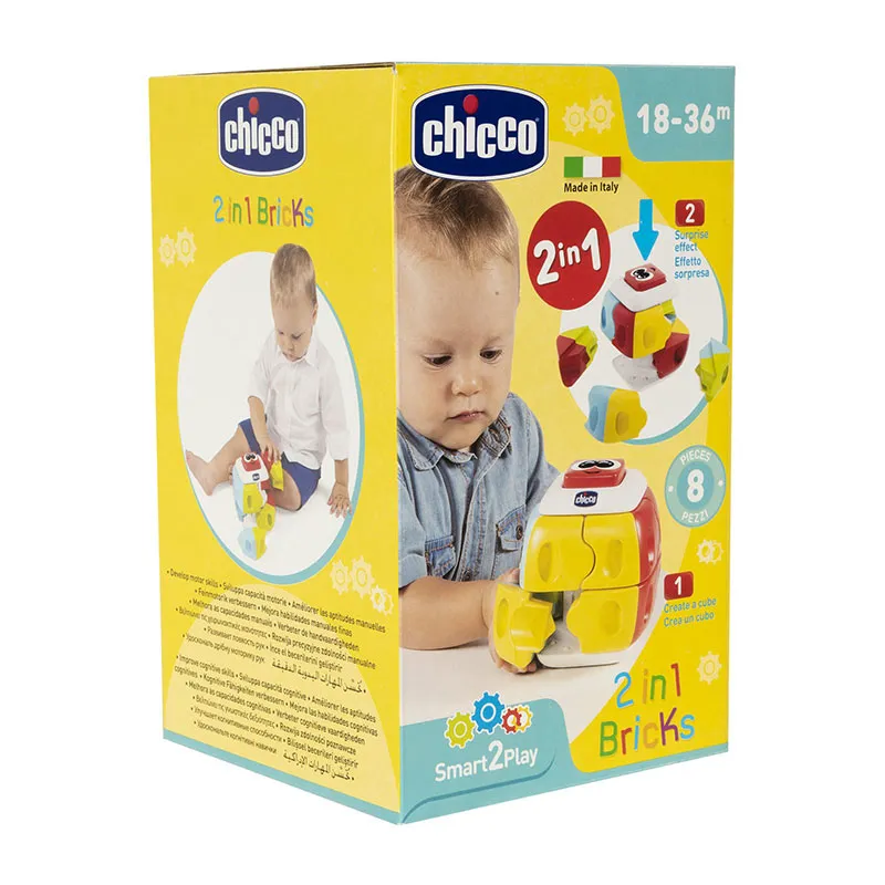Jeu éducatif Q-Bricks 2en1 - 18m+-4