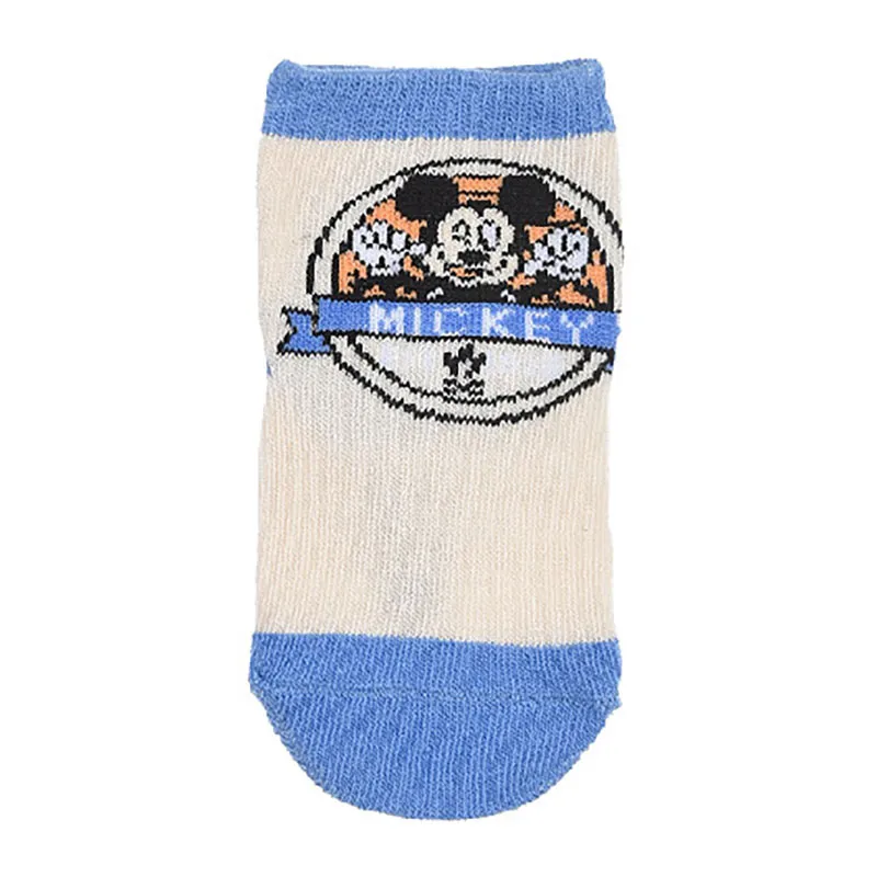 3 Paires de Chaussettes Mickey - Bleu/Orange-3