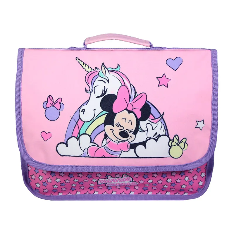 Cartable maternelle Minnie Rose - 32x23cm-0