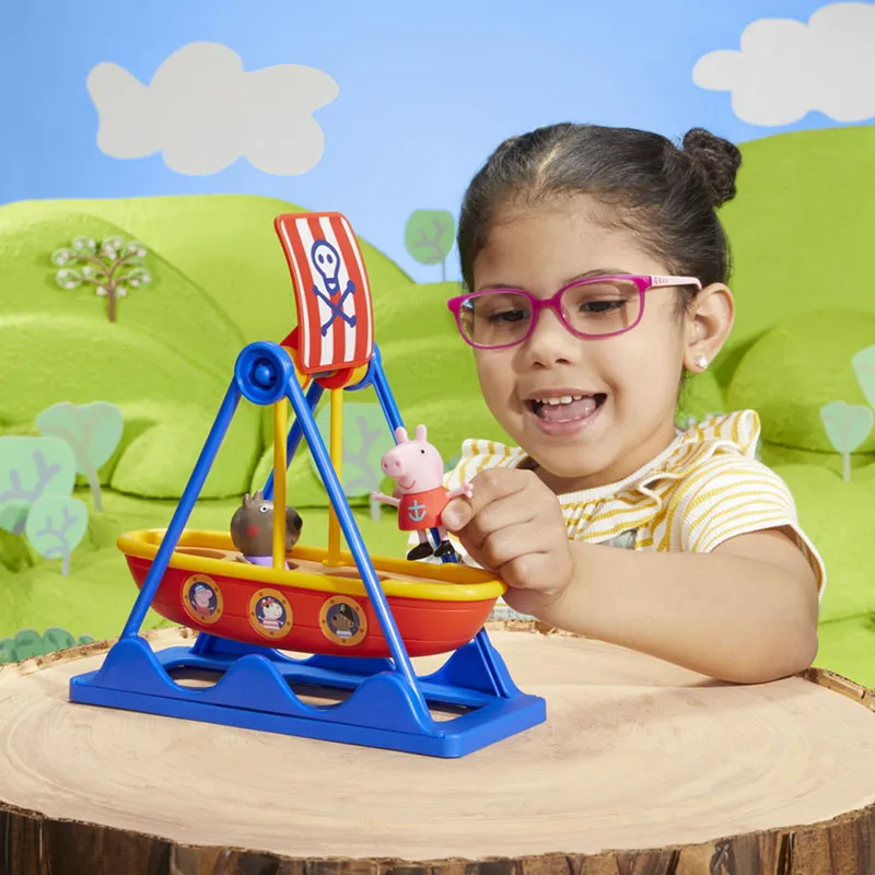 Manège Bateau Pirate & 2 Figurines Peppa Pig - 36m+-1