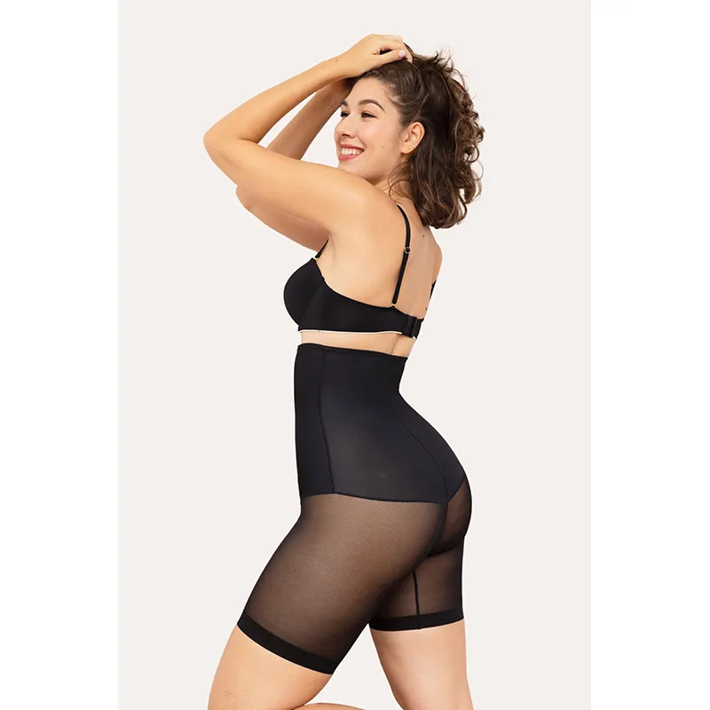 Gaine taille haute Estelle - Noir-1
