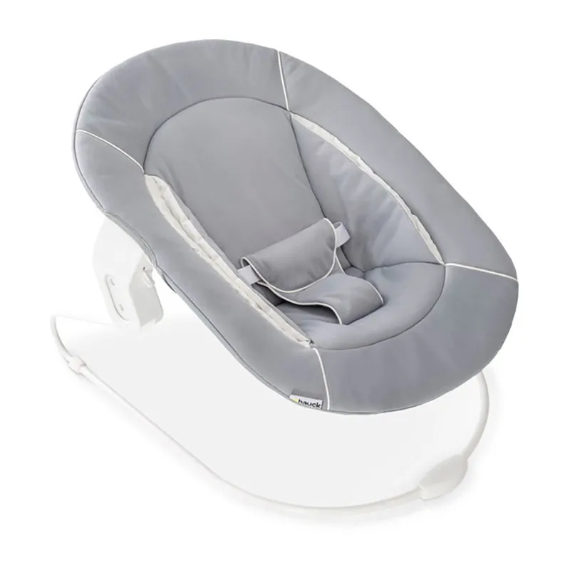 Chaise haute Alpha+ Naturel + Transat Bouncer Alpha 2en 1 Gris - 0m+-16
