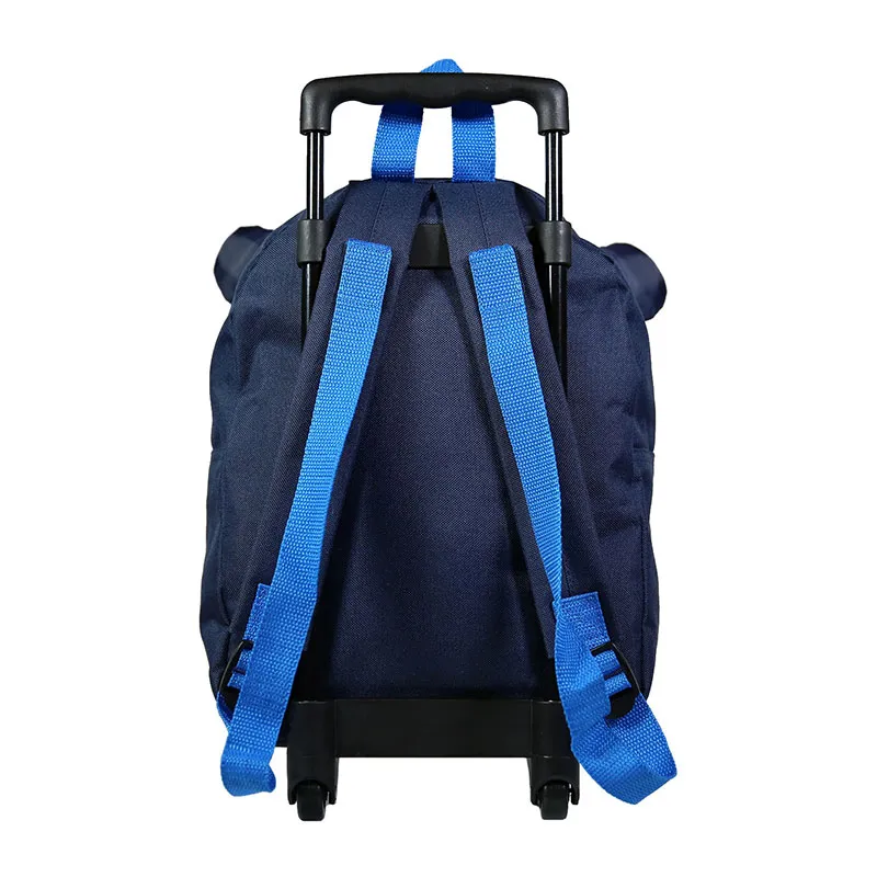 Sac à dos à roulettes maternelle Kids Bleu - 25x31cm-3