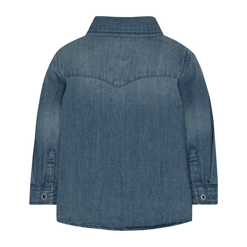 Chemise en jean Bébé Barstow - Vintage Stone-1