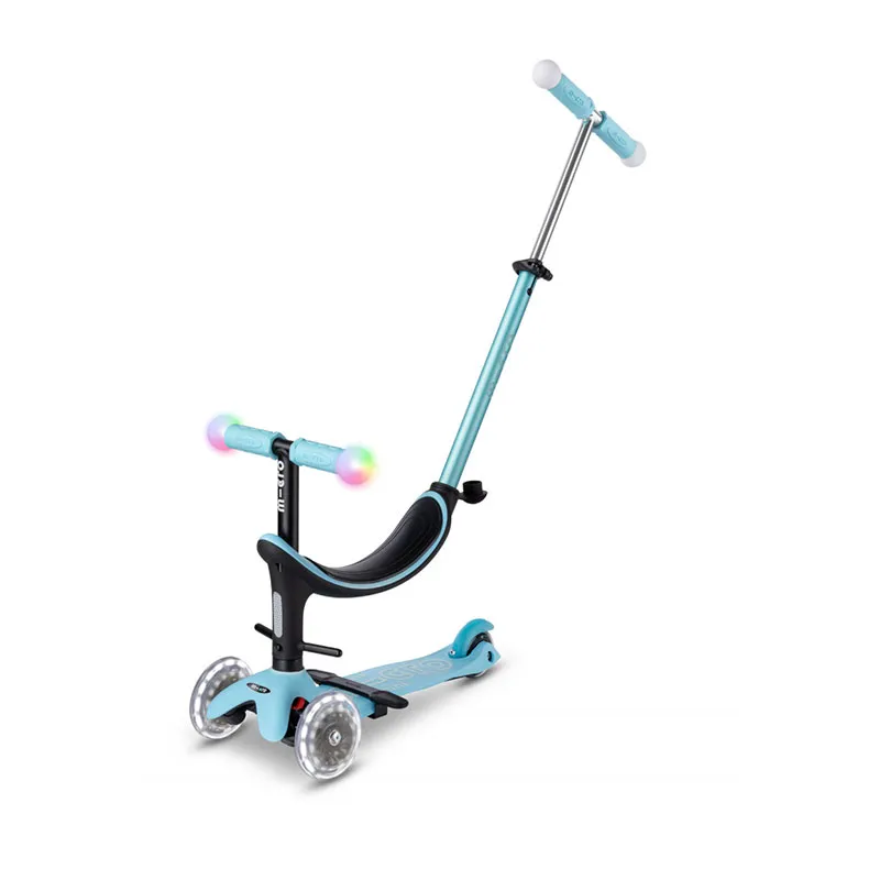 Trottinette évolutive 3en1 Revolution led Bleu - 12m+-1