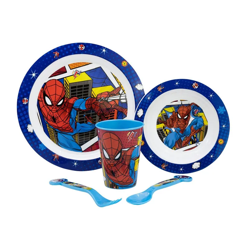 Set repas Spiderman Midnight - 5pcs-0