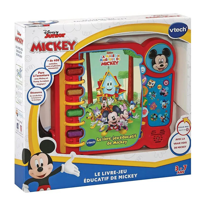 Le livre-jeu éducatif de Mickey - 36m+-1