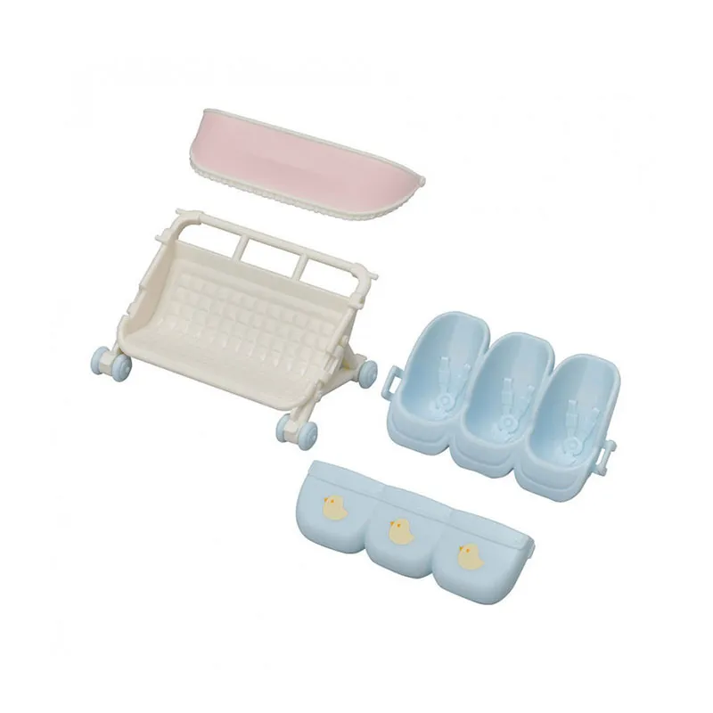 Poussette triple - 4pcs-2