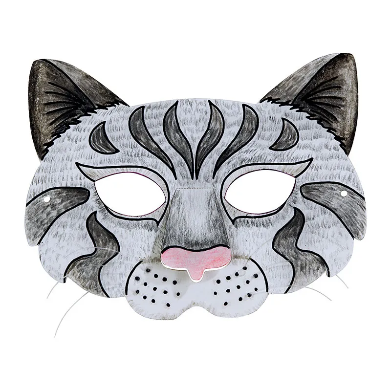 6 masques pour enfants Animaux-7