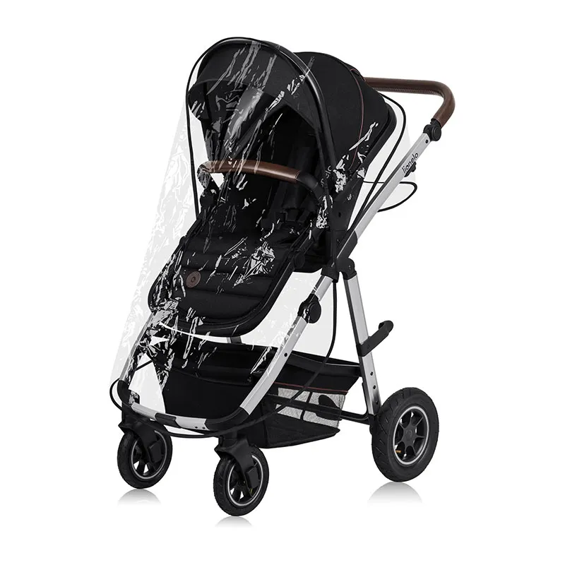 Duo Poussette Amber + Nacelle Black Silver - 0m+-6