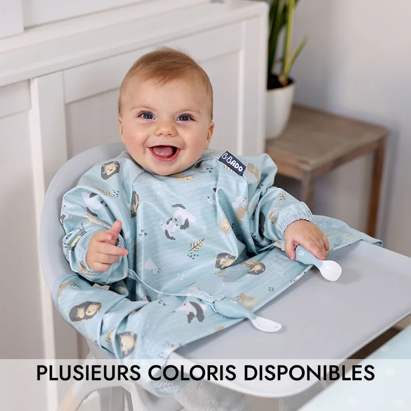 Bavoir tablier + couverts - 6-36m-8