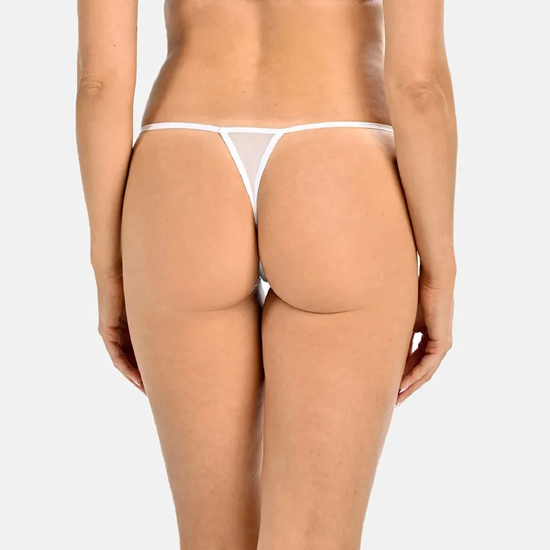 String Paski - Blanc-2
