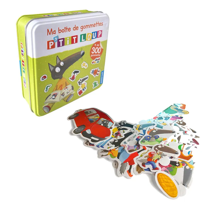Boîte à gommettes P'tit Loup - 36m+-0