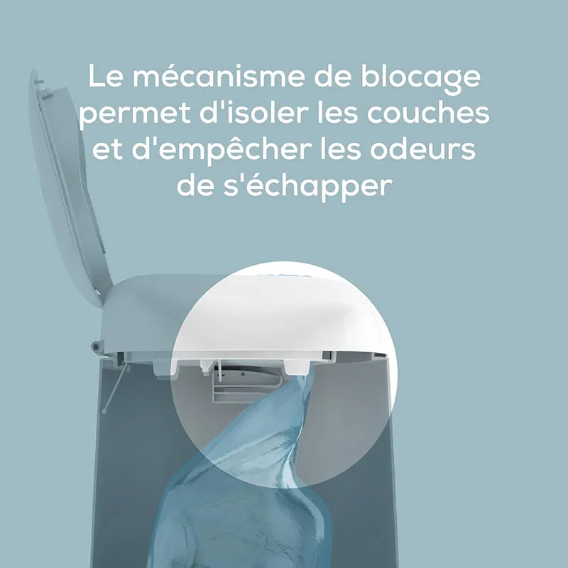 Poubelle à couches Dress Up 
avec 4 recharges-1