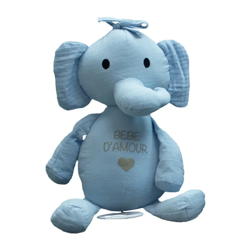 Peluche musicale Dodo Bleu - 25cm-0