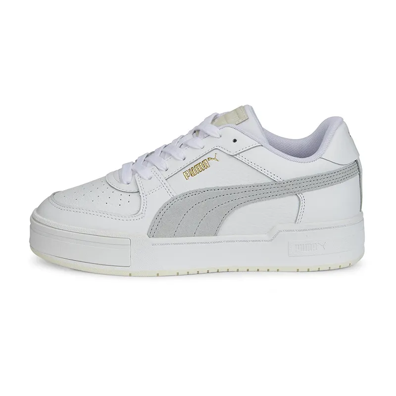 Baskets Mixte Ca Pro Suede Puma - Blanc/Gris Platinum-2