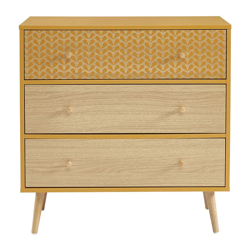 Commode Capucine Ocre - 78x39.5x80cm-3