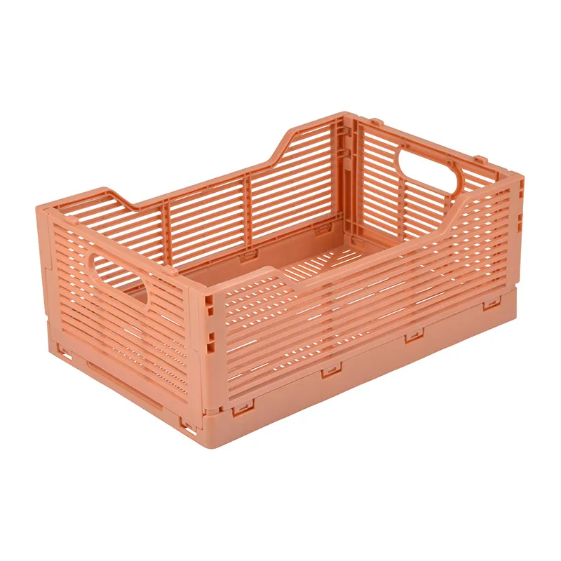 2 Cagettes Pliables & empilables M Argile - 30x20x11,5cm-4