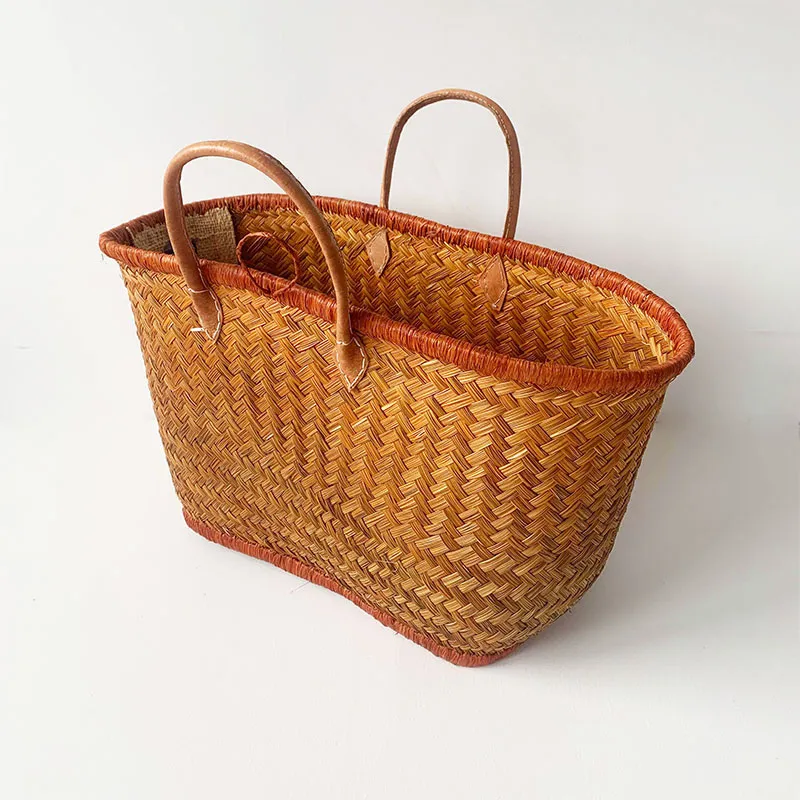 Panier Aravola Uni luxe Caramel - 30x56x23cm-0