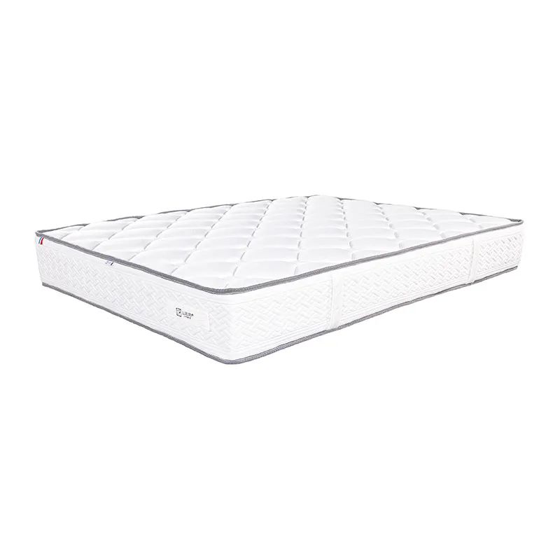 Matelas Iris 20cm mousse haute résilience + Sommier Blanc 13cm-2