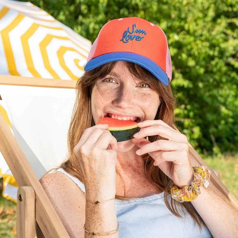Casquette Adulte Sun Lover - Rouge-0