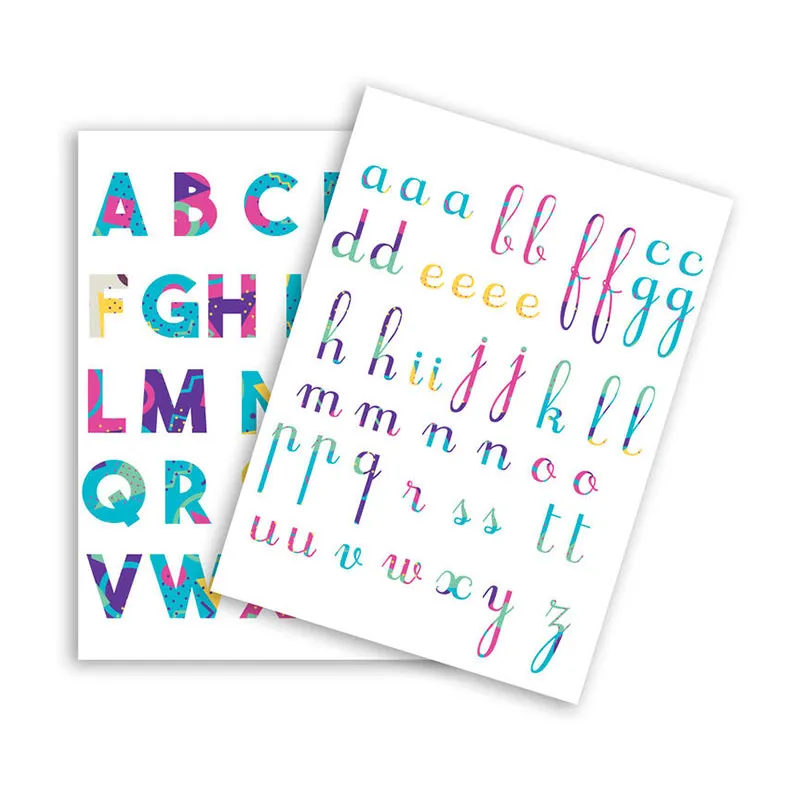 Gommettes Alphabet - 535pcs-10