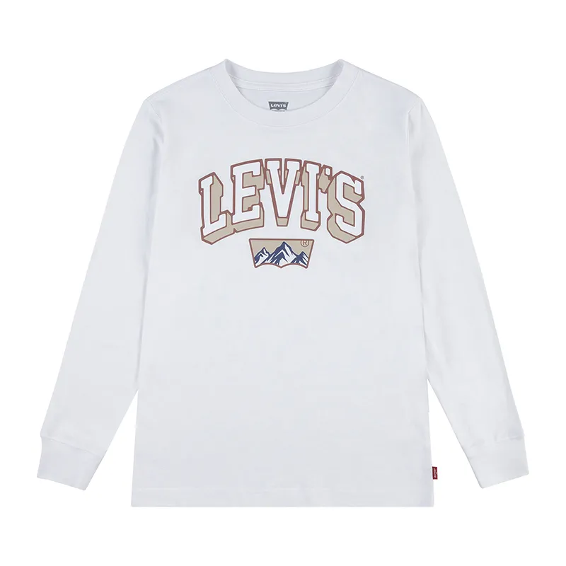 T-shirt ML Enfant Academic adventurer - Bright White-0