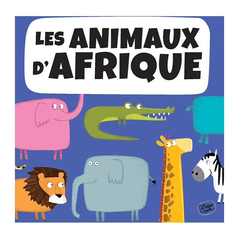 Livre + puzzle Les animaux d'Afrique - 36m+-1