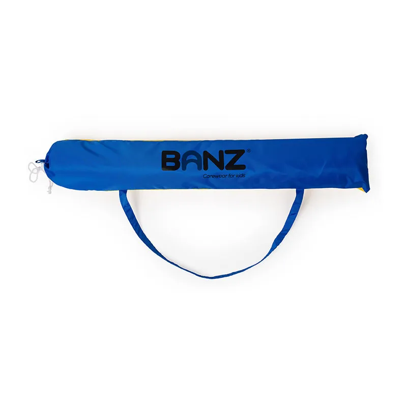 Parasol de plage Anti-UV 50+ Jaune/Bleu - Ø180cm-3