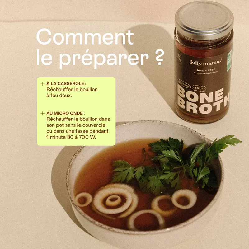 Cure Mama Beef Bouillon Bœuf BIO - 6 bouillons-3