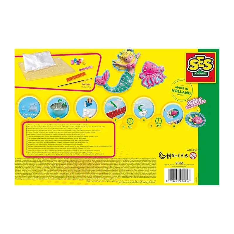 Moulage & peinture Toiles Princesses - 5+-6