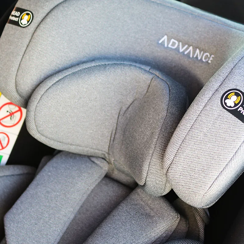 Siège-auto I-SIZE/ISOFIX Hero 360° 40-150cm - Gris/Noir -17