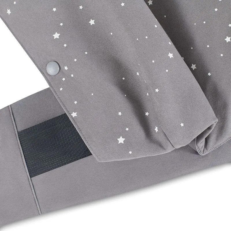 Porte-bébé Physiologique Huggy Gris - 3m+-7