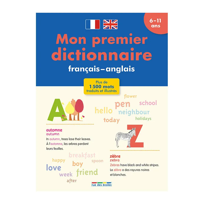 Mon premier dictionnaire français-anglais - 6+-0