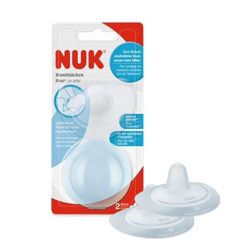 2 Bouts de sein protecteurs avec étui Transparent-0