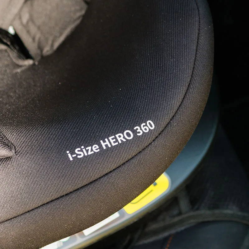 Siège-auto I-SIZE/ISOFIX Hero 360° 40-150cm - Gris/Noir -19