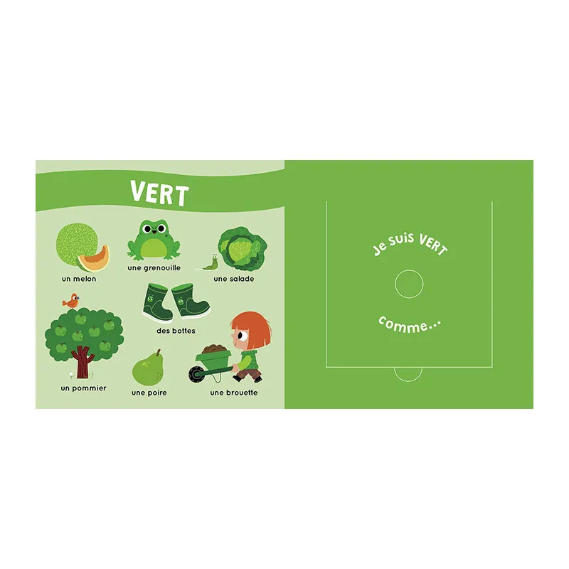 Mon livre des odeurs & des couleurs La ferme - 12m+-2