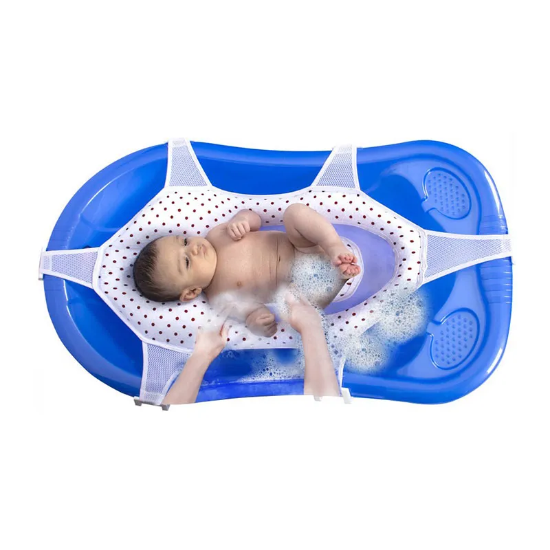 Hamac de bain bébé Rouge à pois - 0m+-2