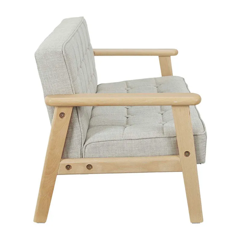 Canapé Timéo Taupe - 69x40x42cm-3