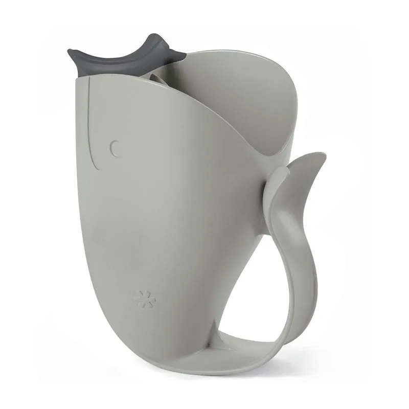 Rince tête pour le bain Moby Gris - 22cm-0