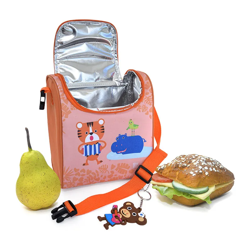 Petit Sac à snacks Rico Funny Jungle - Abricot-2