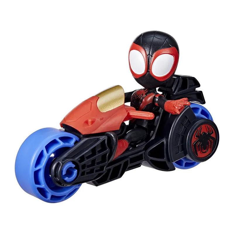 Coffret Spider-Man noir & moto Spidey - 36m+-1