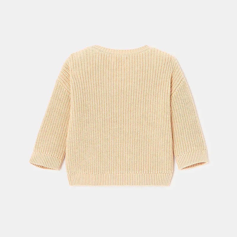 Pull Mixte - Beige Cannelle-1
