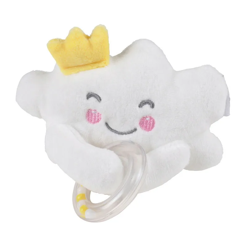 Doudou de dentition Nuage Essen'ciel - 7x9x12cm-0